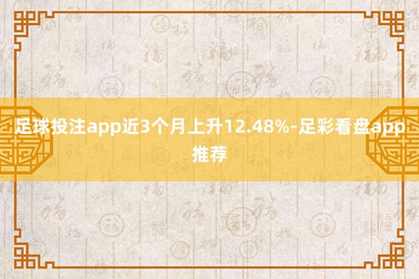 足球投注app近3个月上升12.48%-足彩看盘app推荐